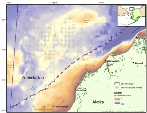 Chukchi Sea Map