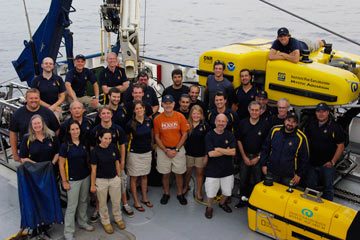 Jamie Austin and crew