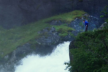Norway waterfall