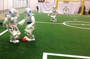 UT Austin Villa RoboCup Team playing game