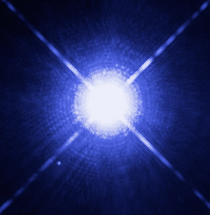 White Dwarf star from the Hubble Telescope