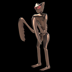 Alien from Alien Rescue video game