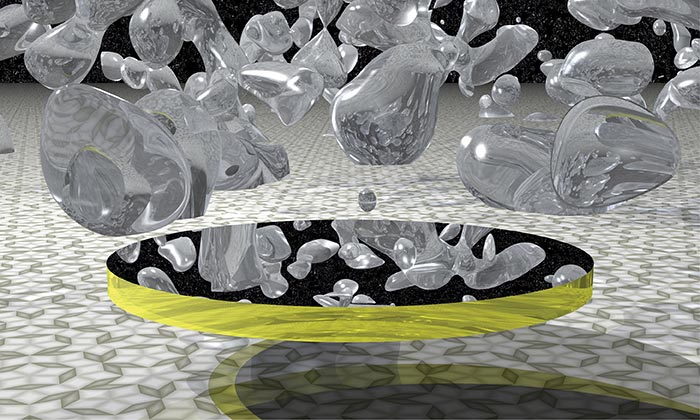 computer rendering of atmospheric turbulence