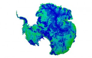 A prototype simulation of dynamics of Antarctic ice sheet
