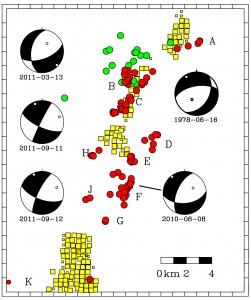 Earthquake and Injection Map