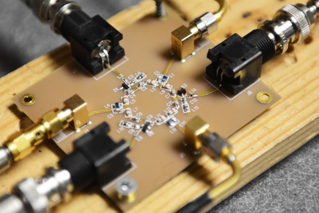 Radio wave circulator developed by researchers at the Cockrell School of Engineering.