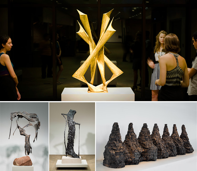 Bass Concert Hall sculptures