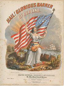 A Civil War era song sheet