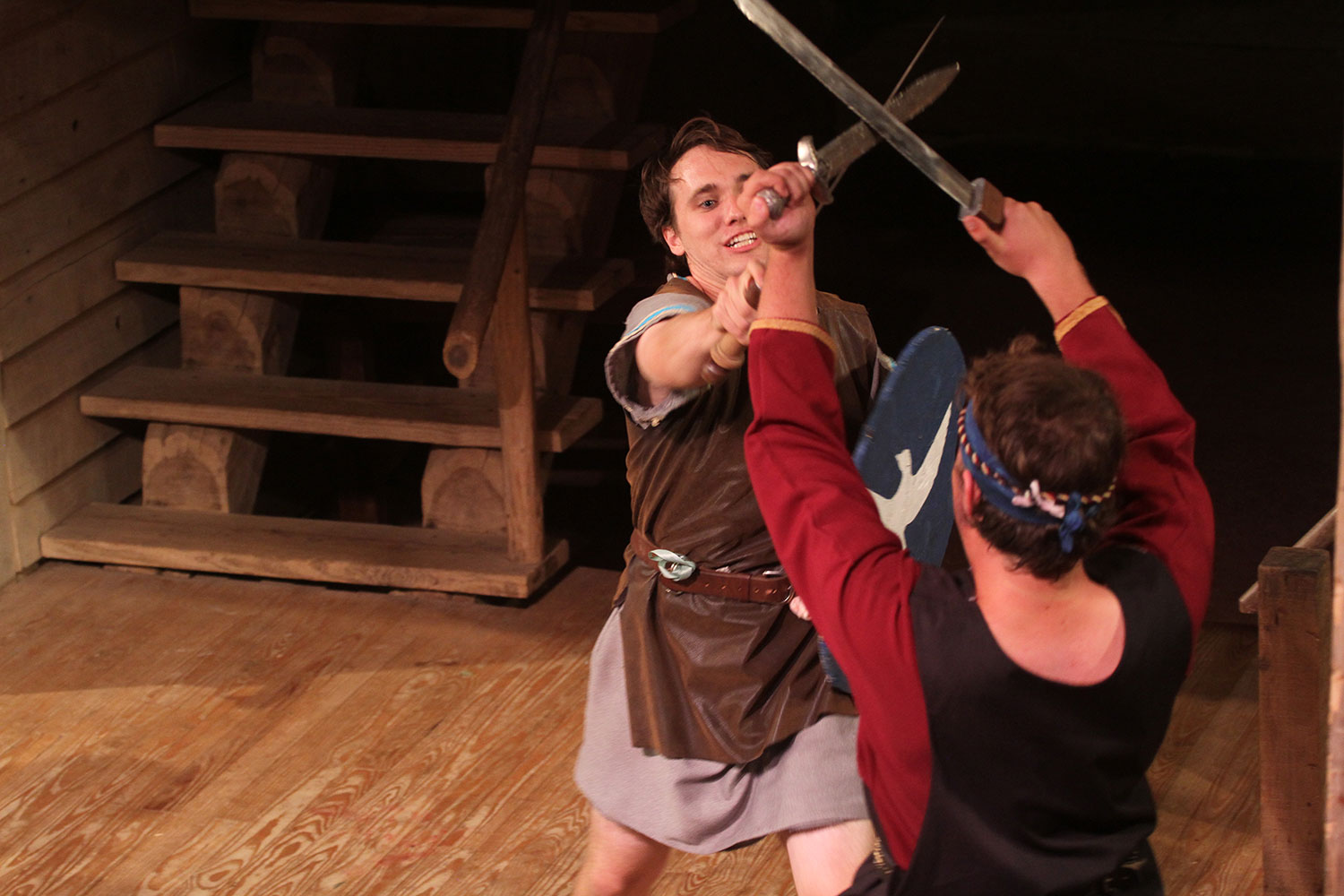 Shakespeare at Winedale 2014 performance of Troilus and Cressida