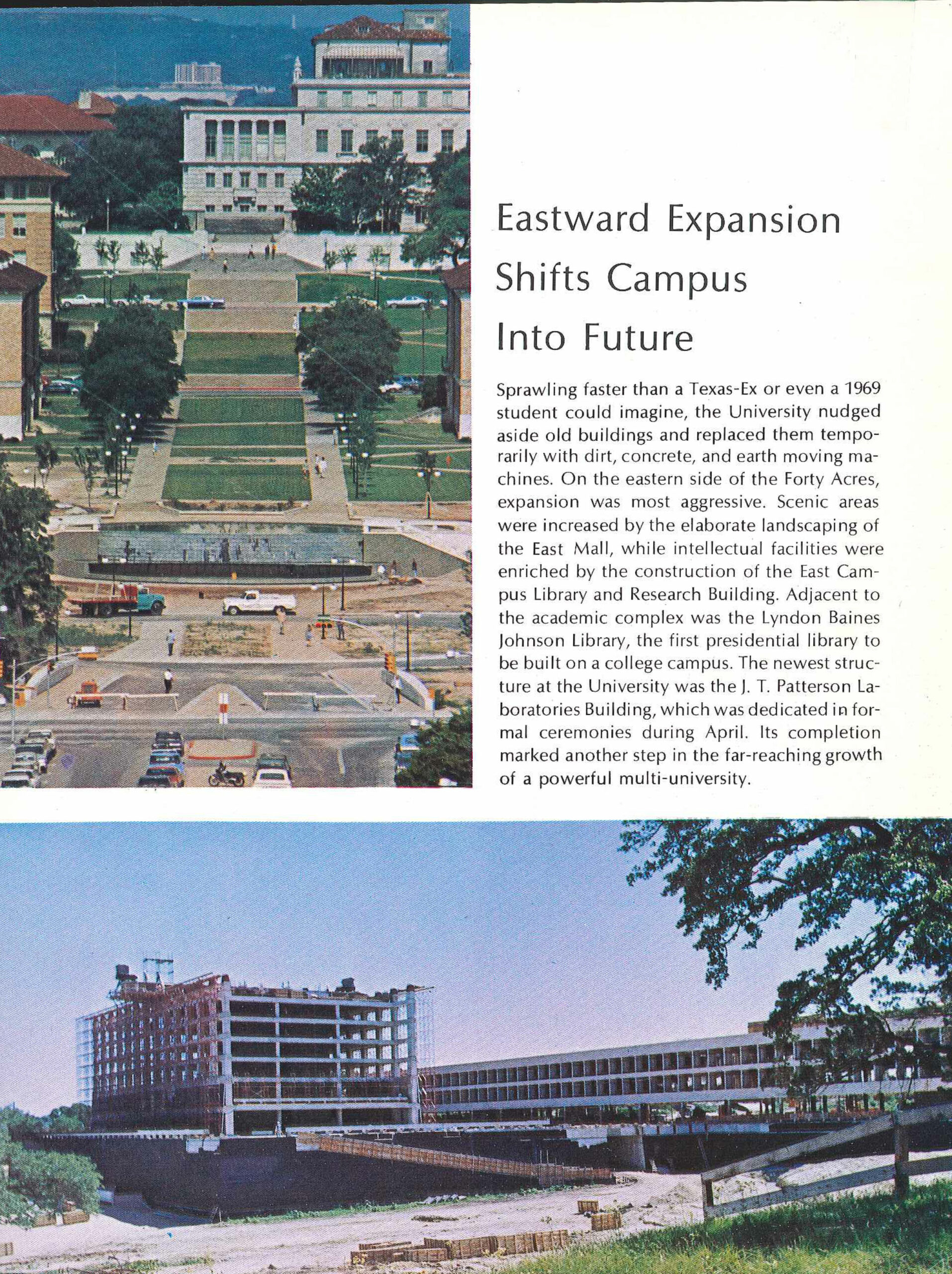East Mall under construction