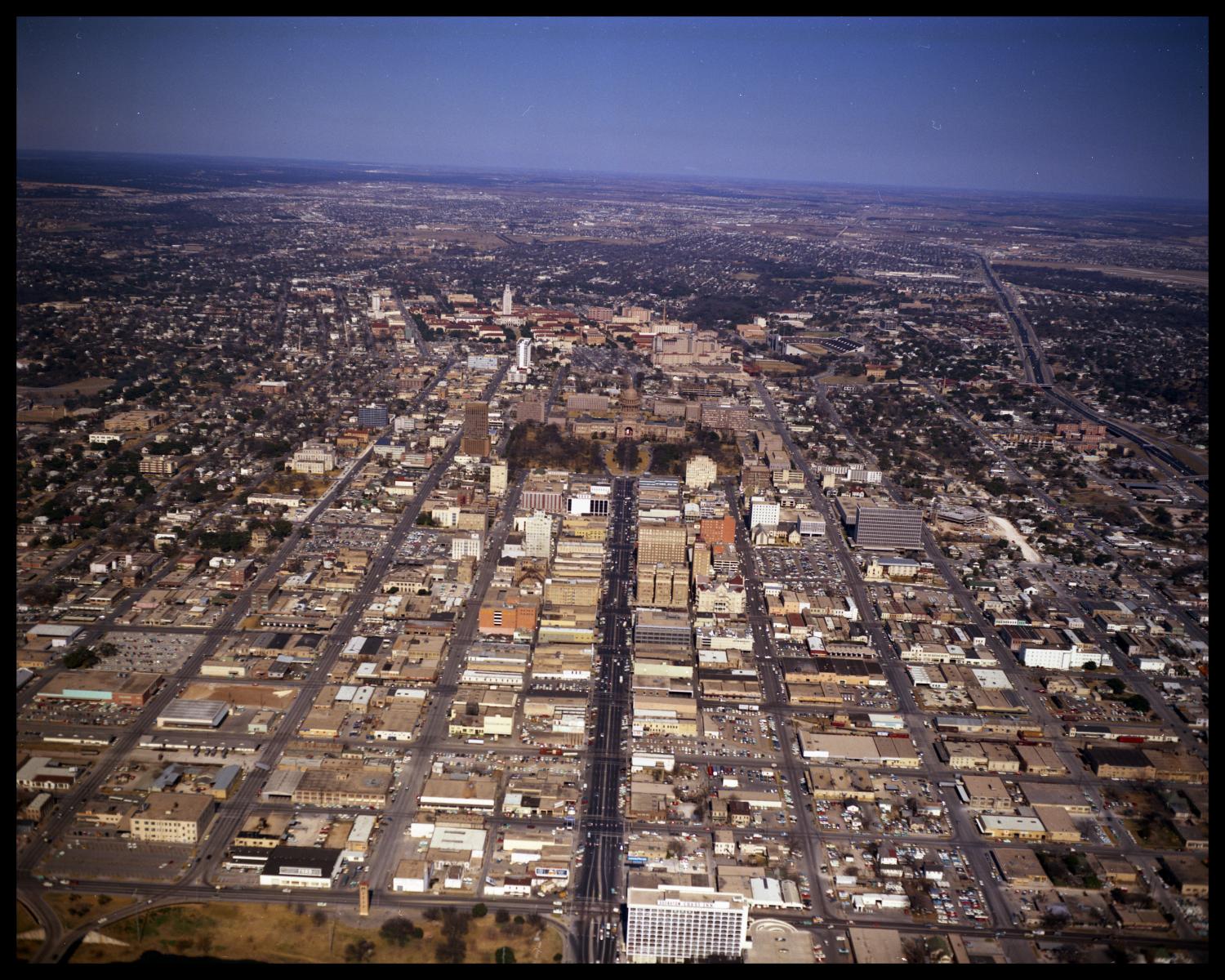 Austin from above in 1969