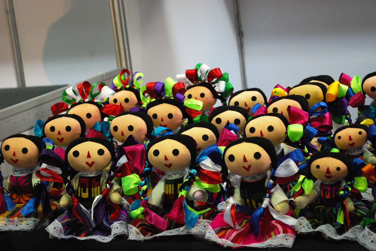 Traditional Oaxacan rag dolls
