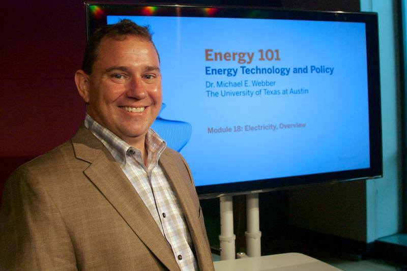 Michael Webber, deputy director of the Energy Institute and associate professor of mechanical engineering
