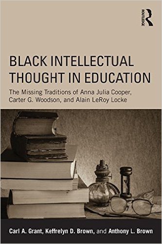 Book cover - Black Intellectual Thought in Education