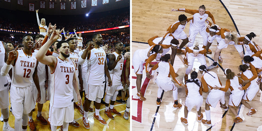 Both the Texas Menâs and Womenâs Basketball teams competed for national titles in the NCAA Tournament