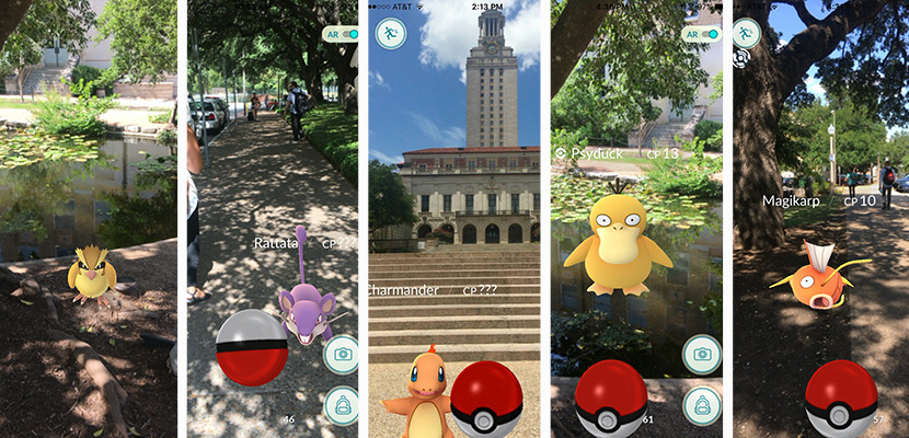 A few of the PokÃ©mon we