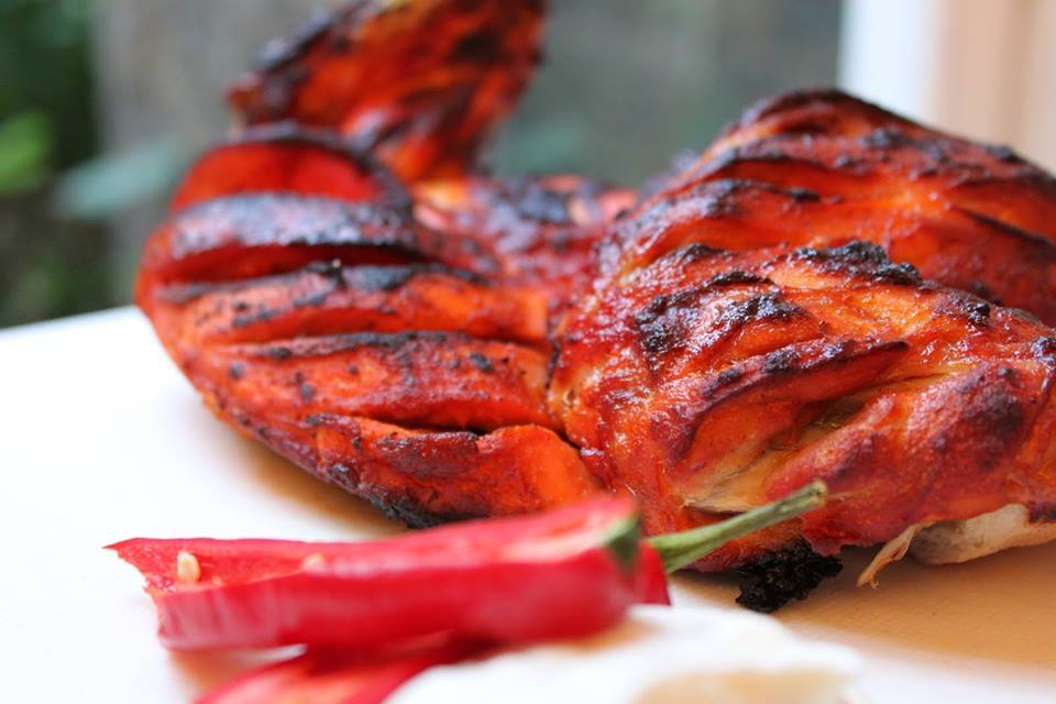 Barbecue chicken from the Nyama Choma Festival 