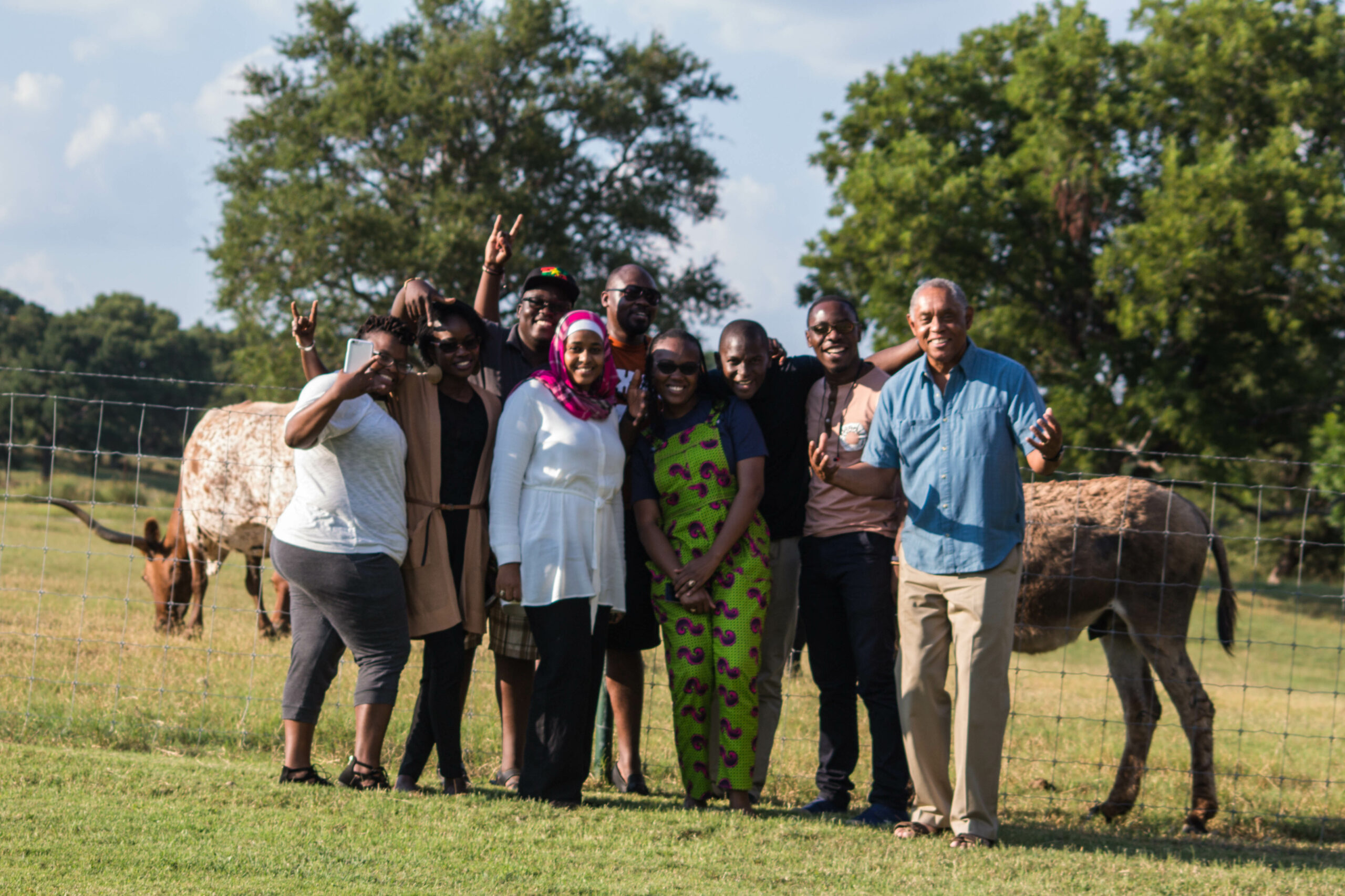 Yali participants at Ranch