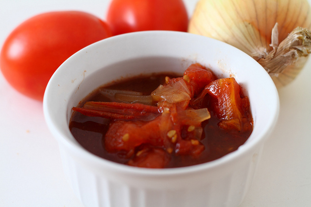 Onion and Tomato Chutney