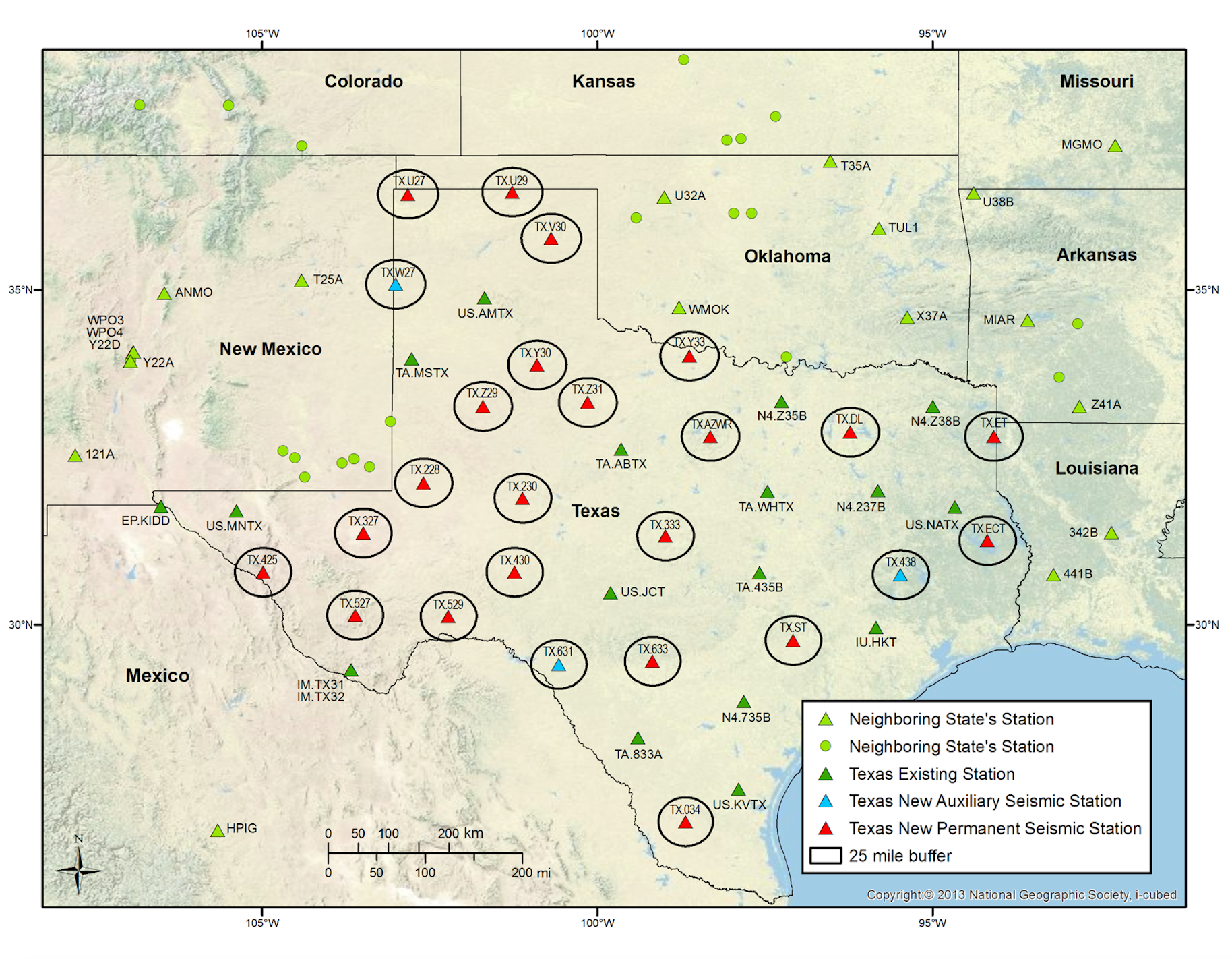 TexNet Stations