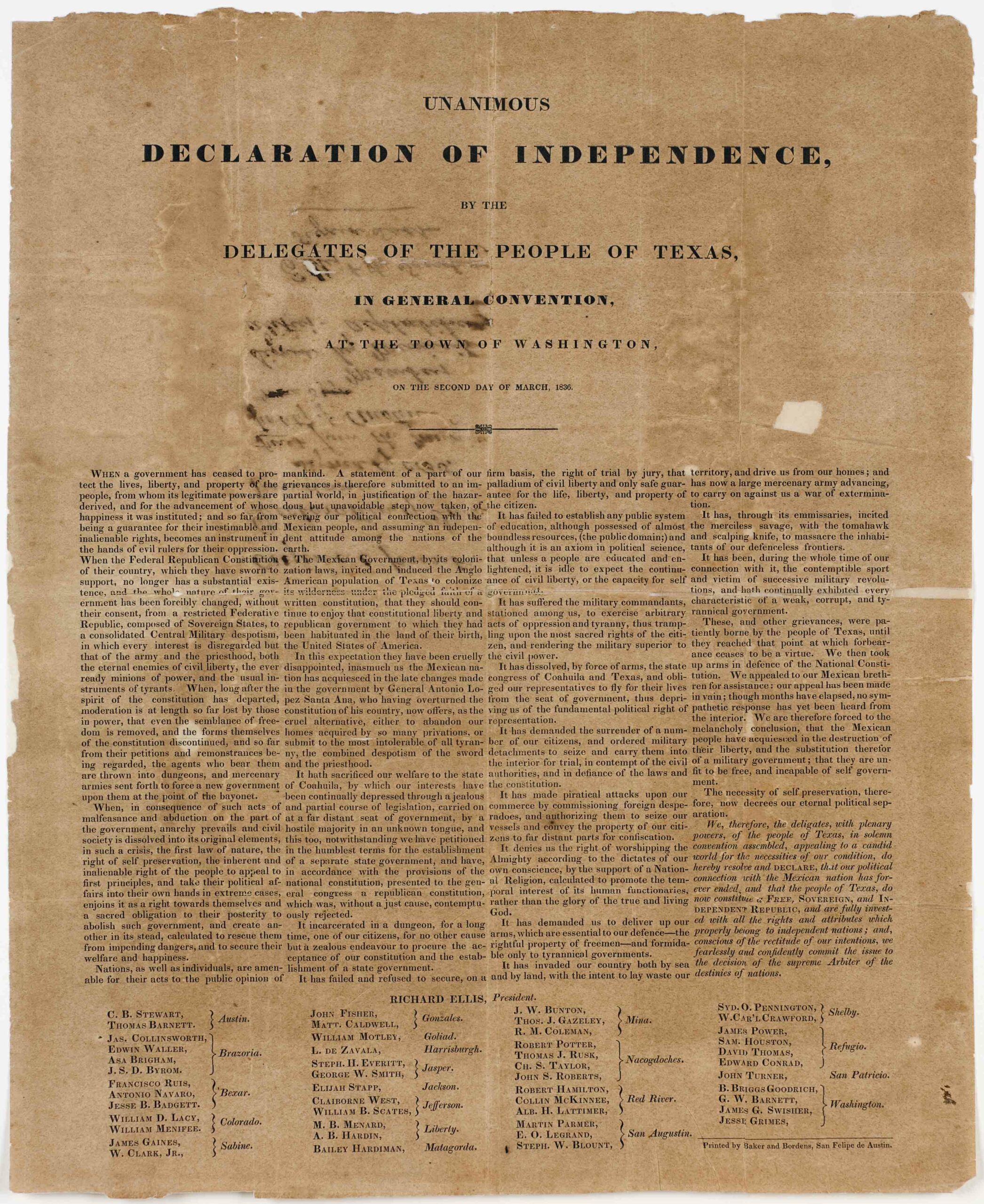 Declaration of Independence