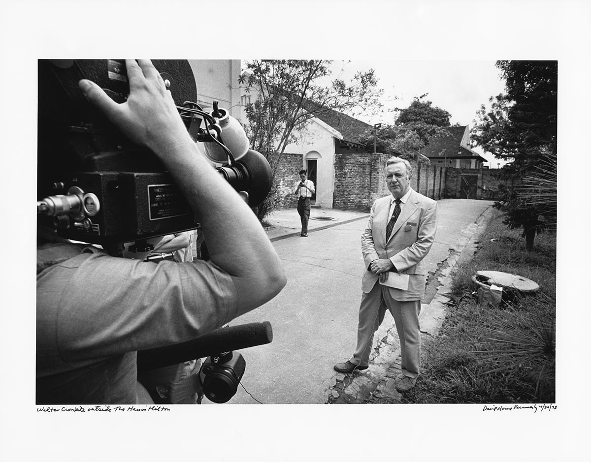 Walter Cronkite reports from Hanoi