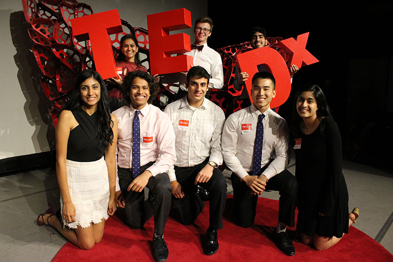 Tedx UTAustin Group with Letters