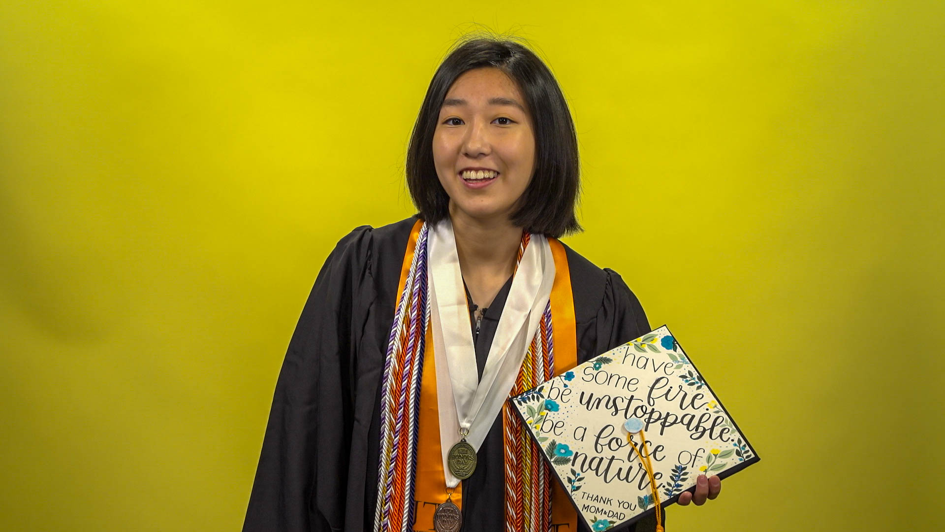 Linda Yoo Cap and Gown