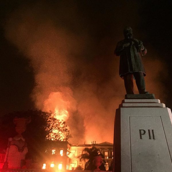 Fire at the National Museum of Brazil