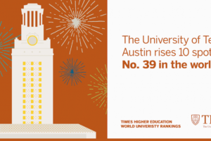 UT Rises 10 Spots in Latest Global Rankings