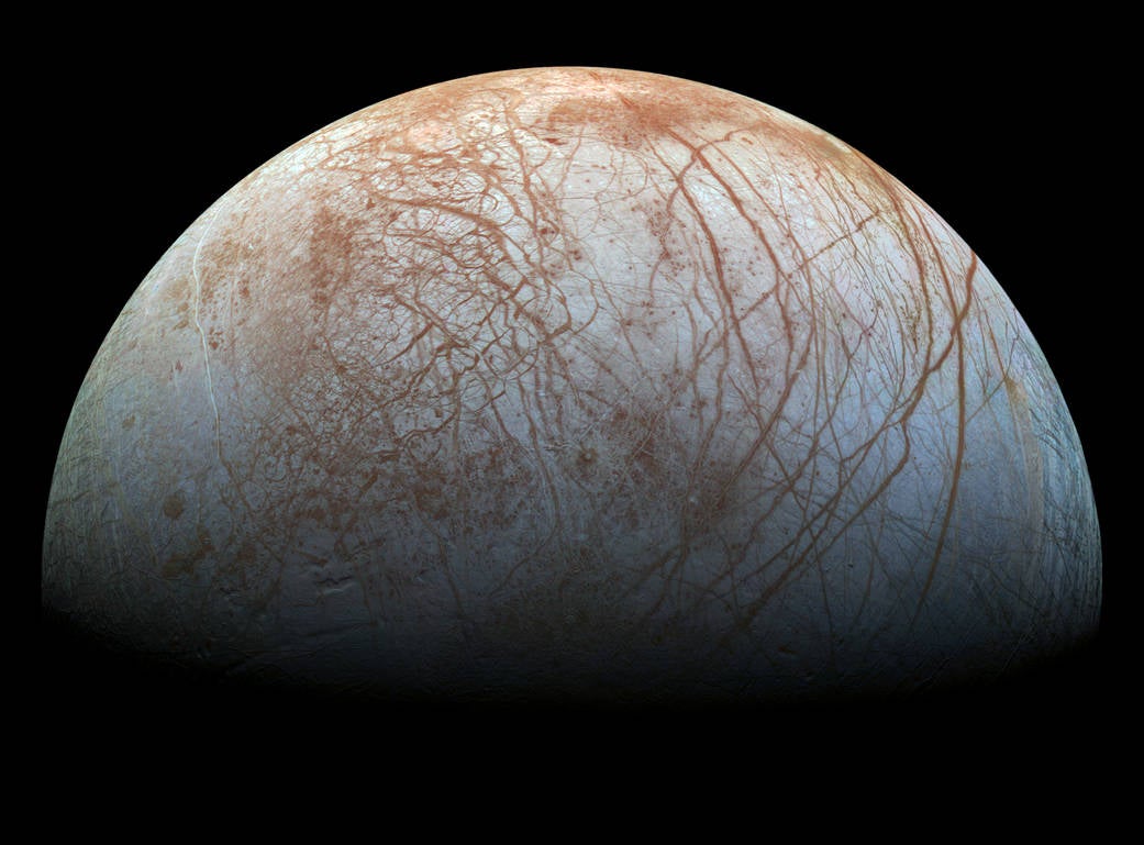 Europa’s icy surface Europa’s icy surface