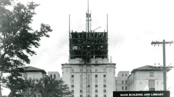 Tower under construction