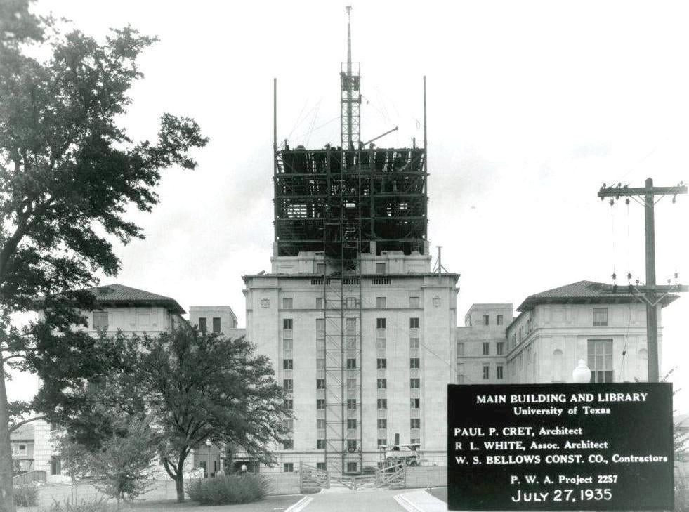 Tower under construction Tower under construction