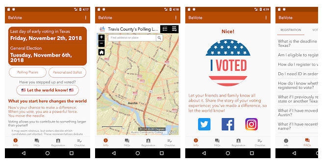 BeVote Screen Shots