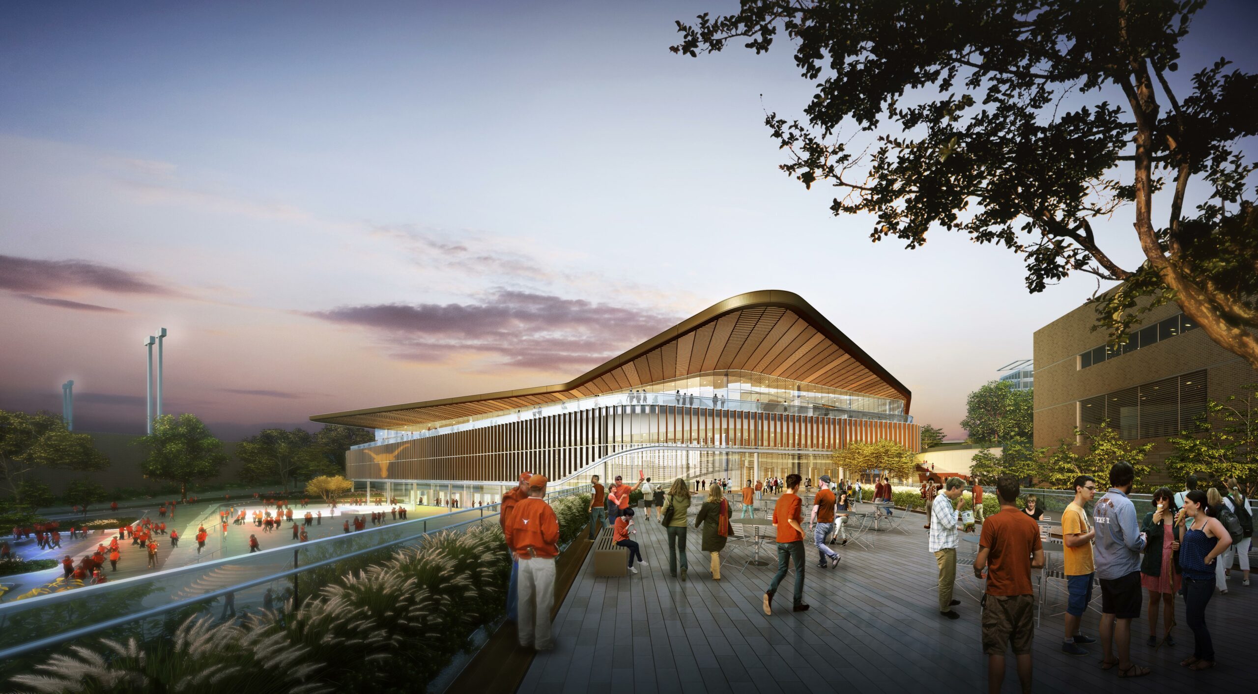 Texas longhorns arena