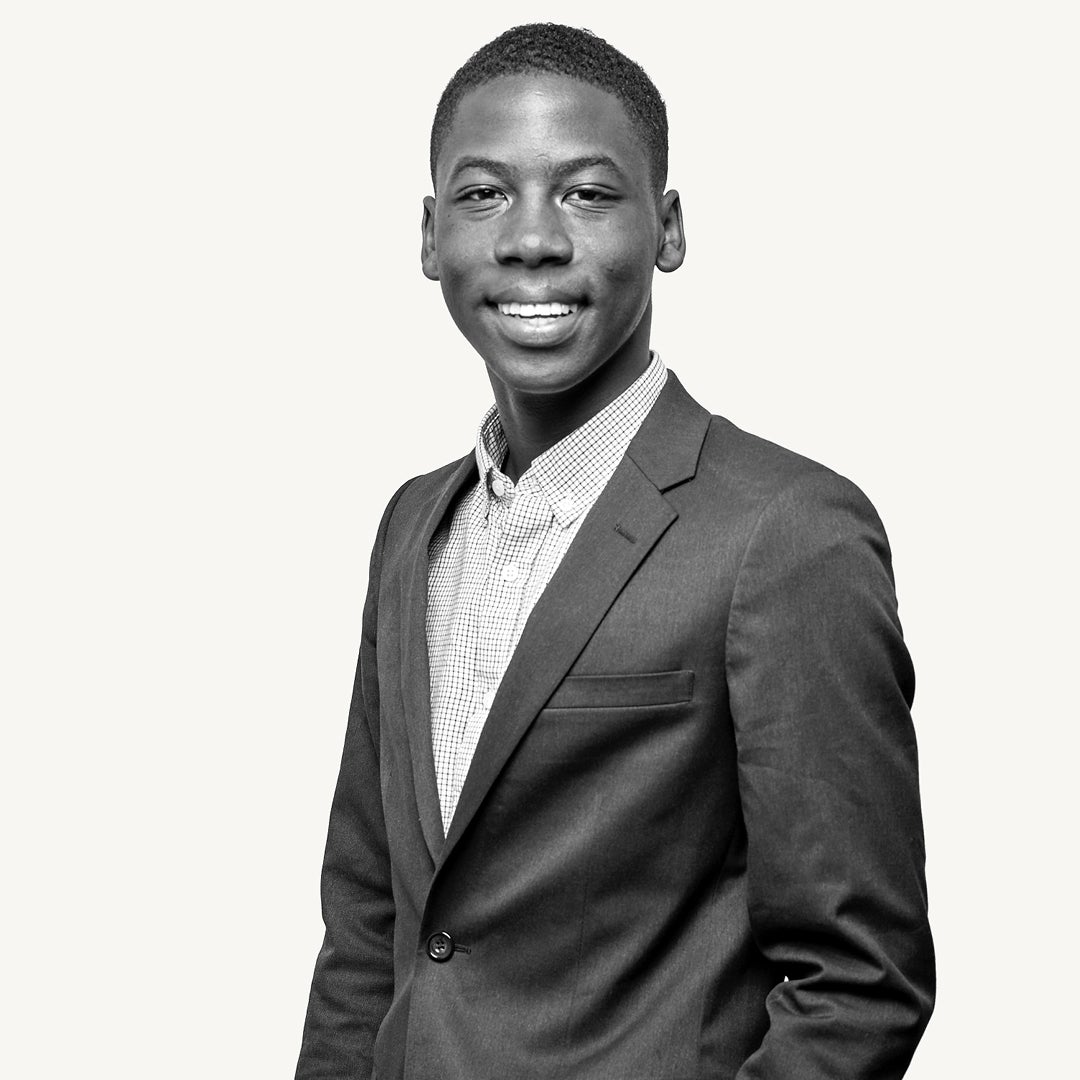 McCombs Business's student Ricky Cooks