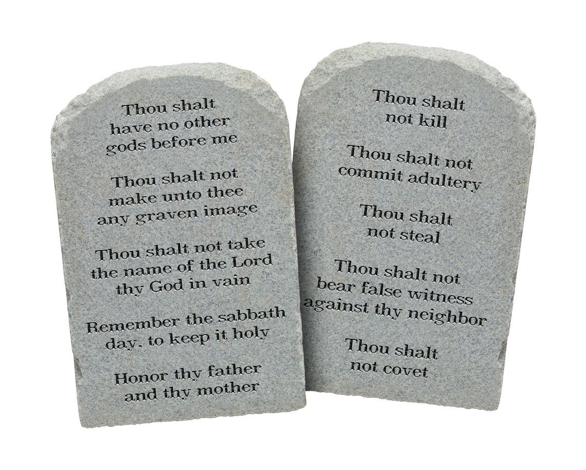 Ten Commandments In Texas Classrooms But What Version UT News   Ten Commandments 