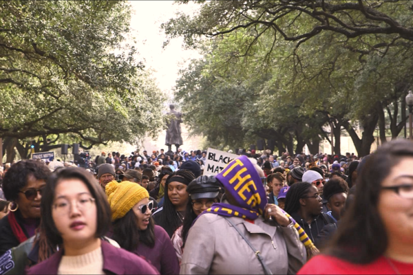 The annual march honoring Martin Luther King Jr. on UT Austin campus.