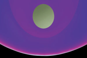 Detail of James Turrell’s “The Color Inside.