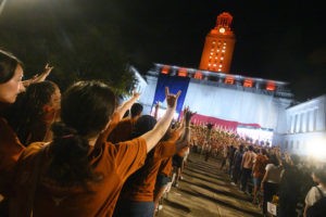 Along with Mooov-In, Horns Up Night, and Party of the Plaza, Gone to Texas is part of Longhorn Welcome, a series of events for students at the start of a new academic year.