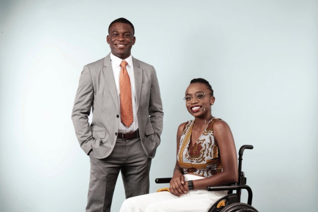 Student Body President Camron Goodman and Vice President Amie Caroline Jean want everyone to know there are all kinds of leaders.