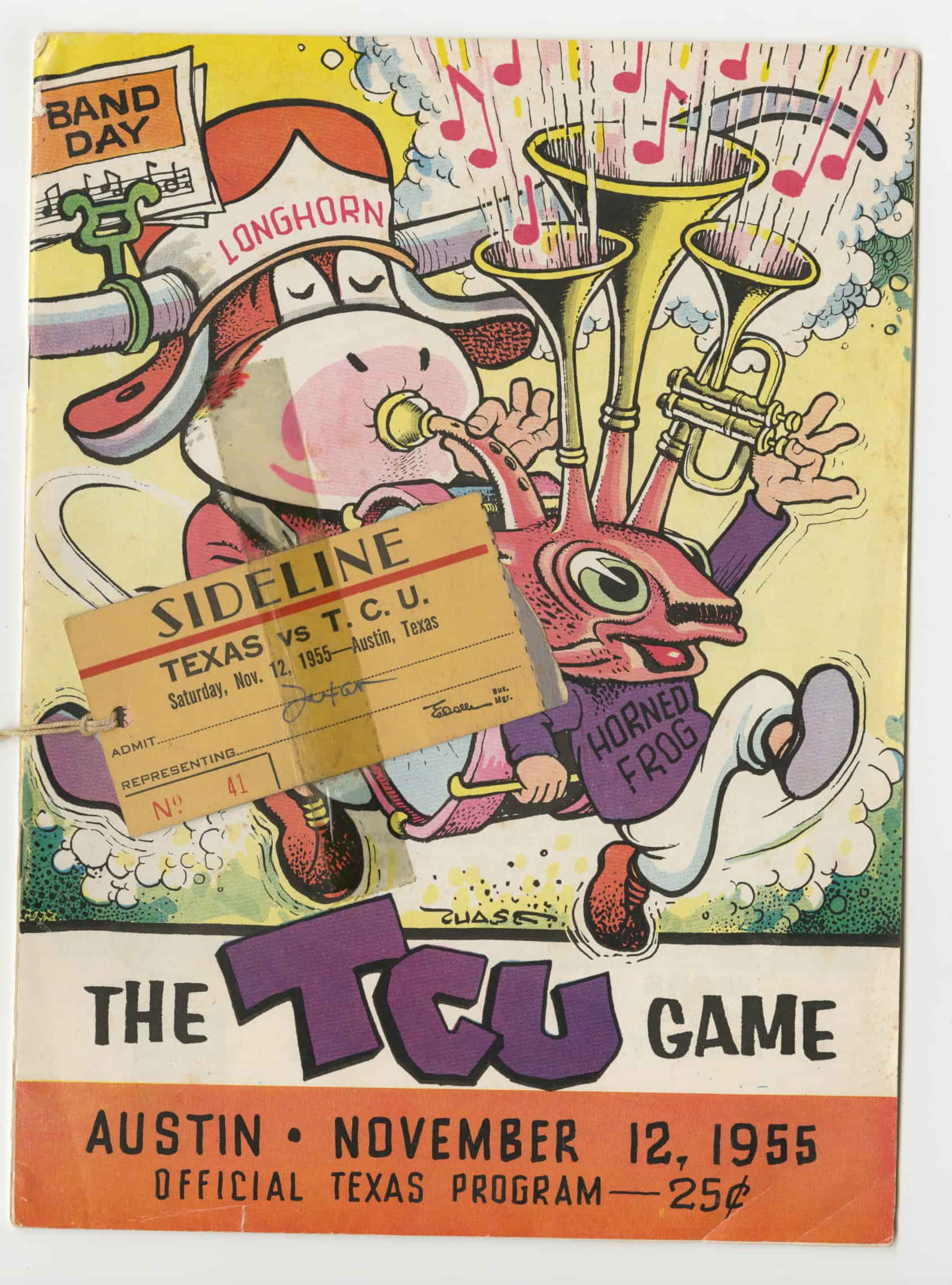 UT vs TCU Game 1955