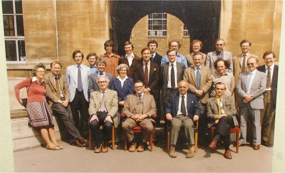 John Goodenough of the University of Texas at Austin, who won the Nobel Prize for chemistry today, at Oxford in 1982.