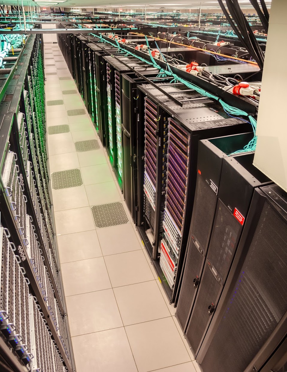 Supercomputers at the TACC. Credit: TACC