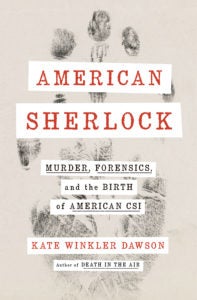 The book cover for "American Sherlock"