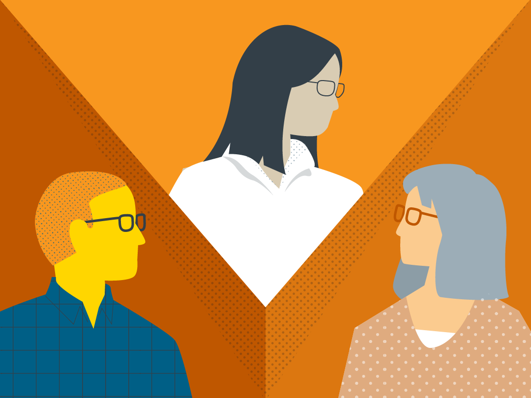 Illustration of Office of Instructional Innovation team