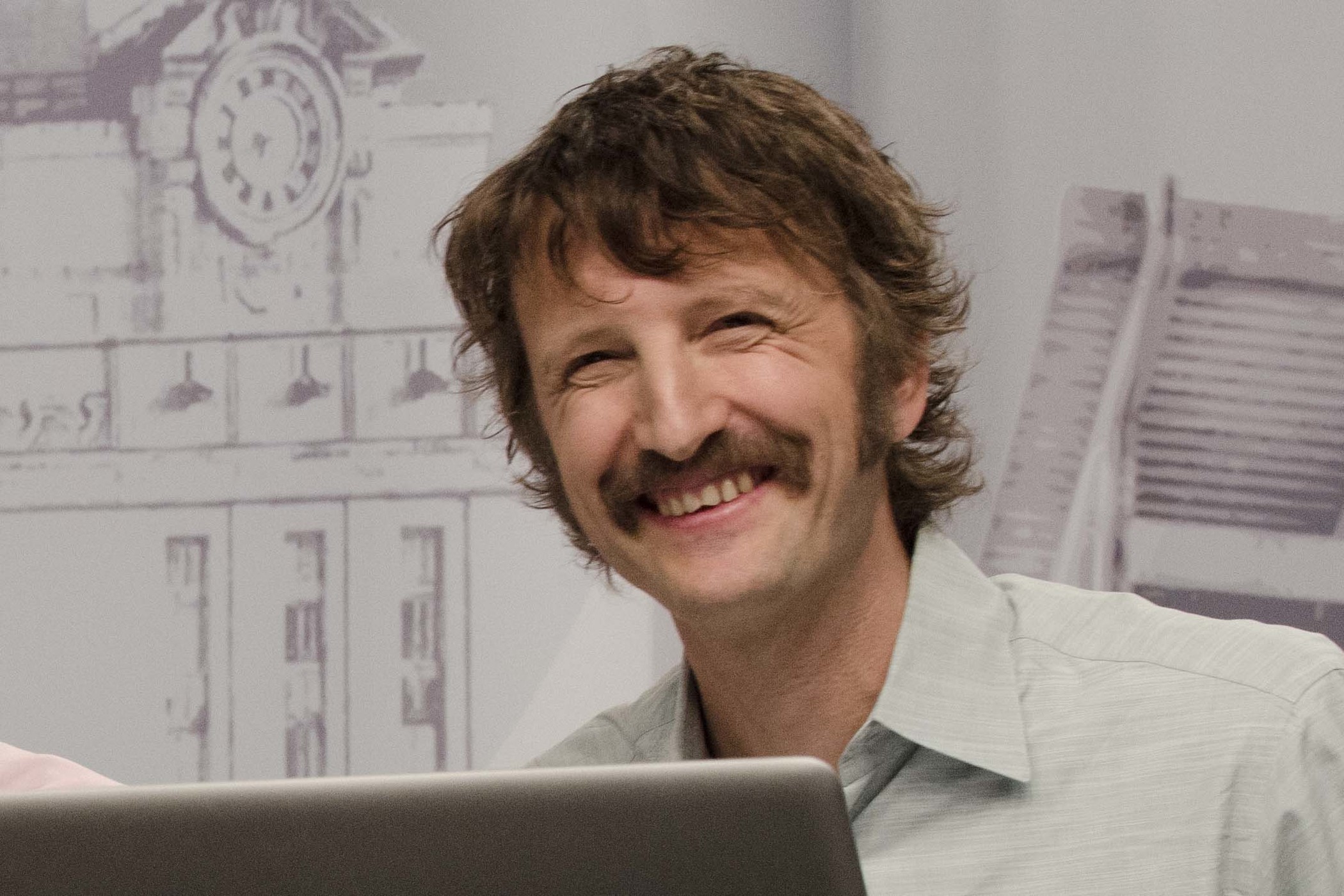 Sam Gosling smiling
