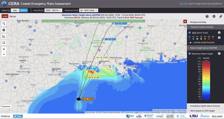 gulf coast map