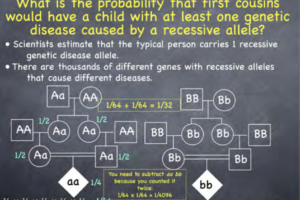 Genetics flow chart