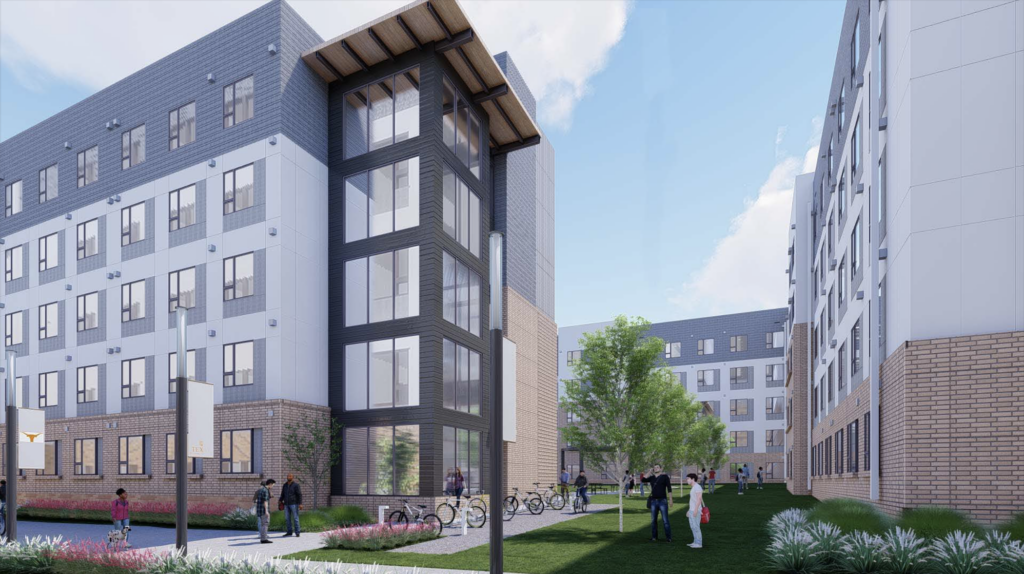 Construction of Graduate Student Housing Begins in East Campus UT News